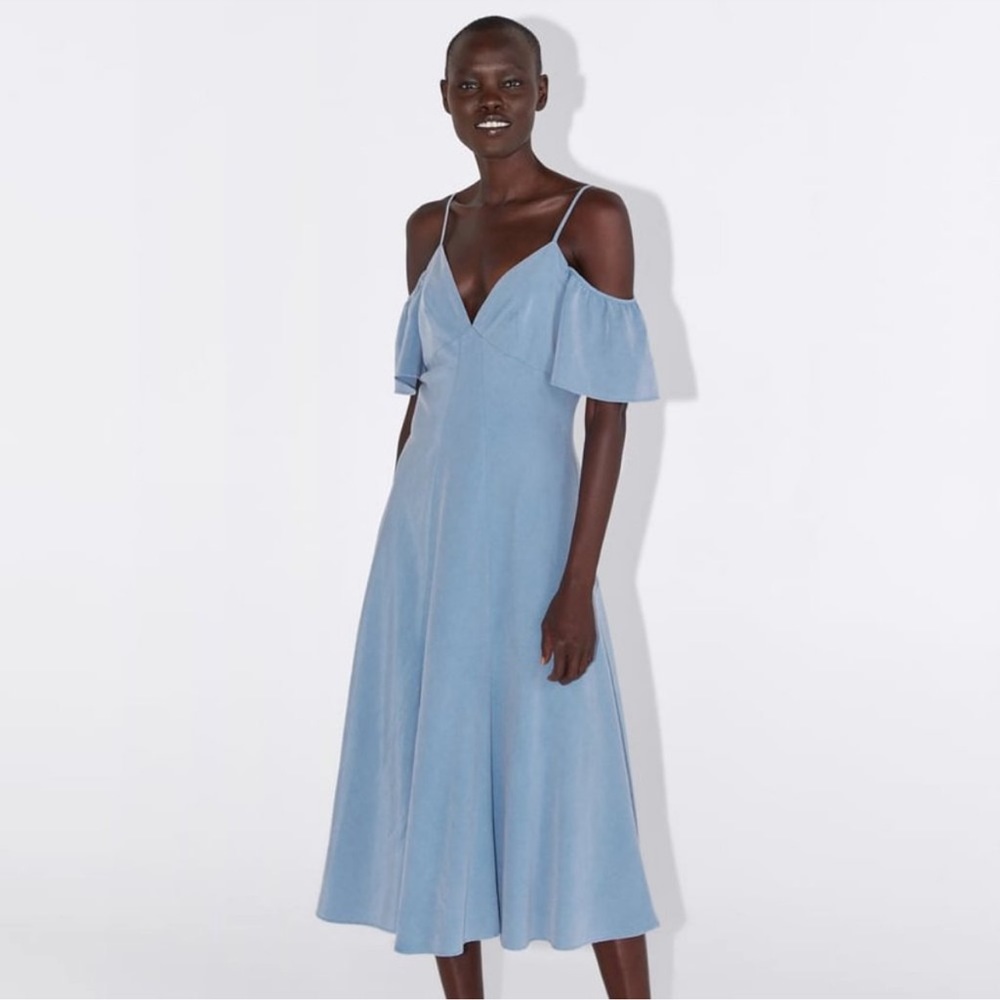 Zara OFF-THE-SHOULDER DRESS 3564/151